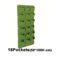 thumbnail image 3 of Ckraxd Vertical Hanging Wall Planter, Vertical Garden Plant Bag, 9/18 Pocket Herb & Flower Pot, Eco-Friendly Planter for Balcony, Courtyard, Garden, 3 of 3