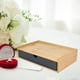 thumbnail image 4 of Bambú Desktop Storage Drawer Solution Caja de Cepillo de Premium Caja de Almacenamiento funciones para Hotel Habitación sola capa Layadora negra Baoblaze Cajón de almacenamiento de escritorio, 4 of 7
