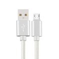 thumbnail image 1 of Cable Micro USB trenzado para sincronización de datos, Cargador USB para Samsung S7 edge, HTC, LG, Huawei, Xiaomi redmi Android, Cables de 1m/2m/3m1 m Gao Jinjia LED, 1 of 2