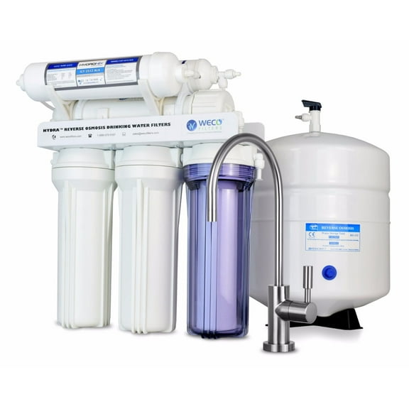 WECO HYDRA-75ALK Reverse Osmosis Drinking Water Filtration System with pH Neutralizer Cartridge