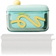 thumbnail image 1 of CY5O5ee Travel Dentals Flosser Picks with Case Portable Dispenser Storage Box Refillable & Portable Dental Flosser Holder for Home Restaurant Bathroom Daily Use, 1 of 9
