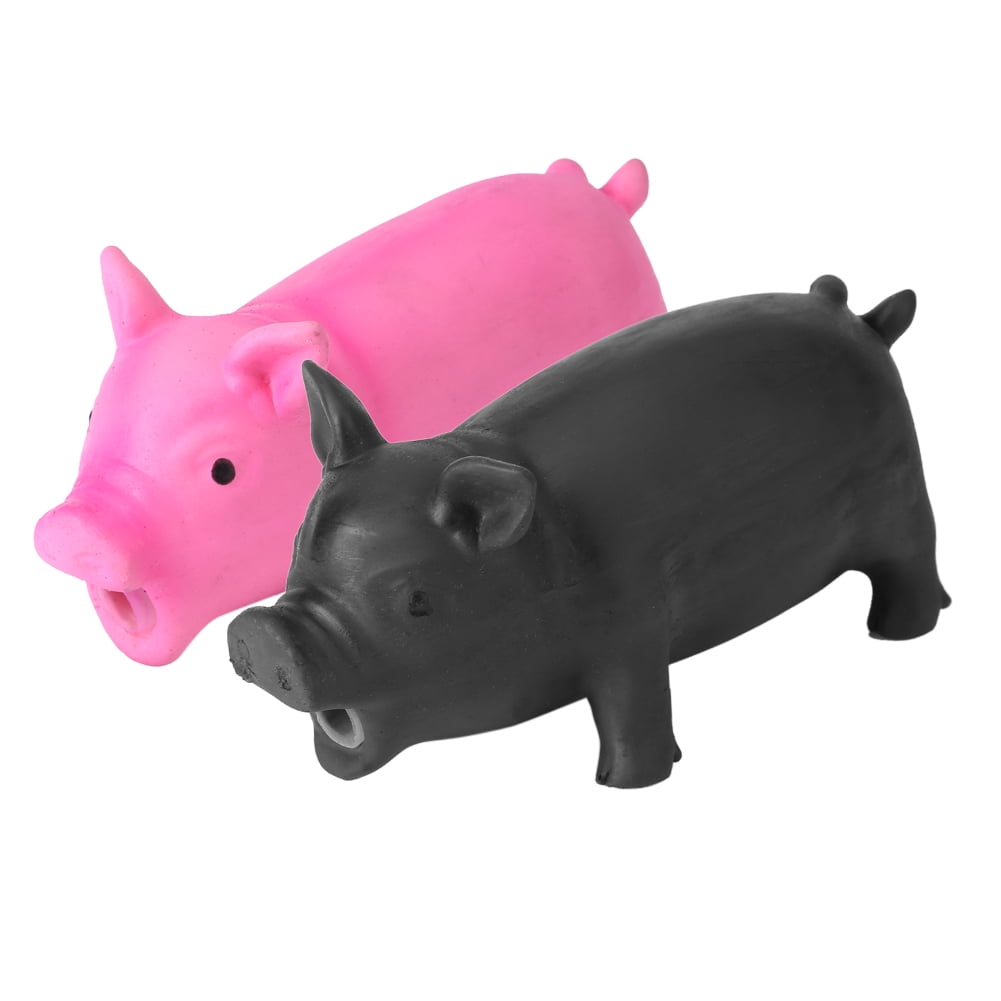 latex pig dog toy walmart