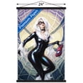 thumbnail image 3 of Marvel Comics - Black Cat - The Amazing Spider-Man Cover #25 Wall Poster with Wooden Magnetic Frame, 22.375" x 34", 3 of 3
