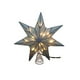 thumbnail image 2 of Decoración para árbol de Navidad con forma de estrella Capiz de Kurt Adler, 10 luces y 7 puntos, 2 of 8