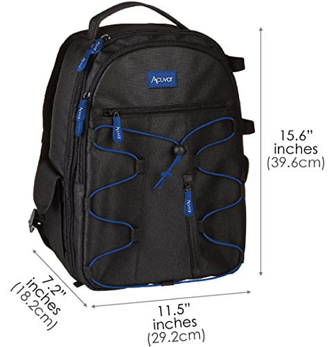 Acuvar DSLR Camera Backpack with Rain 