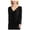 Black - black, variant on Vince Camuto Womens Shoulder Cinched Pullover Blouse, Black, XX-Small
