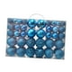 thumbnail image 1 of Juego de adornos navideños con forma de bola, colgantes de 3, 4 y 6 cm, para fiestas, decoración navideña. Lago Azul, 1 of 9