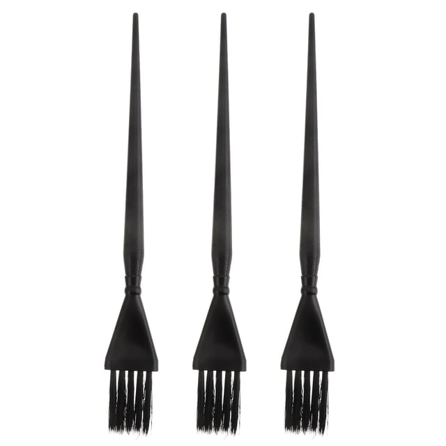 BRIGHTFUFU 3 pinceles para teñir el cabello, para teñir el cabello, para decolorar el cabello