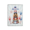 thumbnail image 2 of Happy 4th of July Patriotic Cocker Spaniel Marching Band Uniform Balloons Fireworks Travel Passport Wallet Cockers Dog Lover Gifts PU Leather Passport Holder Cover - 13009, 2 of 5