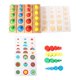 thumbnail image 3 of Bloques de Montessori, Rompecabezas, Enchufe, Cilindro, Y Material de Reconocimiento de Color, Tablero, Juguetes Educativos para Estilo4 SM SunniMix juguetes de madera montessori, 3 of 8