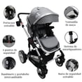 thumbnail image 3 of Sistema de Viaje Angelin Baby  Noni Gris + Pañalera y Cambiador, 3 of 4