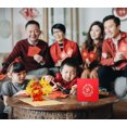 thumbnail image 4 of WaaHome 2025 Chinese New Year Pop Up Card Happy Chinese New Year Card with Envelope God of Wealth 3D Pop Up Card Chinese New Year Gift Cards, 4 of 8