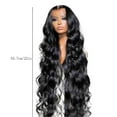 thumbnail image 3 of LHWEN Lace Front Wigs Human Hair 22 Inch Lace Front Wigs Pre Plucked With Baby Hair 180% Density Glueless Human Hair Wigs For Black Women Transparent Lace Frontal Wigs Natural Black, 3 of 7