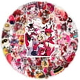 thumbnail image 3 of 100Pcs Hazbin Hotel Stickers Pack, Alastor Waterproof Stickers for Kids Adults, Vinyl Decals for Laptop Water Bottle Phone Skateboard, Bumper Travel Case Fans Party Gifts, 3 of 6