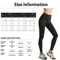 thumbnail image 3 of Women's High Waisted Yoga Leggings with Pockets Tummy Control Workout Pants, 3 of 9