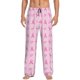 thumbnail image 1 of Balery Breast Cancer Awareness 1 Pantalones de pijama para hombre, pijama ultraligero, pantalón de descanso-Large, 1 of 6