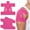 Pink, variant on Pre-cut Shoulder Kinesiology Tape, Waterproof Elastic Athletic Sports Support Sticker for Shoulder Joint Pain Relief, Basketball Gym Injury Recovery, No Manual Cutting Needed
