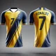 thumbnail image 4 of Camiseta de manga corta de verano 24/25 para hombre, con estampado 3D de Cristiano Ronaldo n.º 7, transpirable, cómoda y absorbente del sudor, de manga corta, 4 of 4