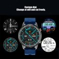 thumbnail image 4 of Hwkond Smart Watch for Android, Smart Sports Watch HD Smart Bracelet Advanced Bluetooth Calling And Extra Long Battery Life Customised Dials With Multiple Patterns 1.28-inch HD Display(Blue), 4 of 8