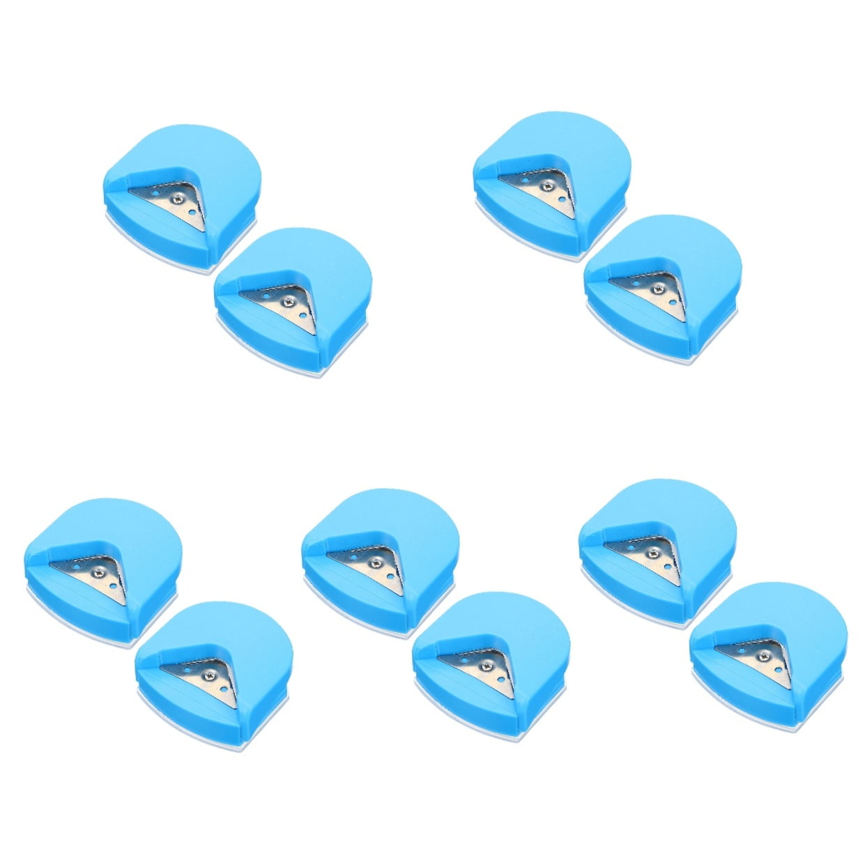 WORGEOUS 10 Pcs Punch Corner Rounder Picture Corner Cutter Convenient Corner Trimmer for Handicrafts