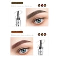 thumbnail image 2 of Fork Tip Liquid Eyebrow Pen, Auburn Brown, Waterproof Smudge Proof Brow Pen, Warm Tone Natural Brows for Auburn & Caramel Dyed Hair, 2 of 4