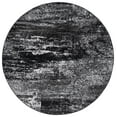 thumbnail image 2 of Safavieh Adirondack Rudyard Abstract Ombre Area Rug, Silver/Black, 5' x 5' Round, 2 of 9