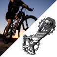 thumbnail image 1 of Desviador trasero de bicicleta, rodamientos de cerámica, rueda de guía de polea, desviador de bicicleta de 16T para ciclismo, piezas de bicicleta de c 8700RD Negro Baoblaze Cambio trasero, 1 of 8