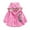 Hot Pink, variant on Lindreshi Winter Coats for Toddler Girls and Boys Toddler Baby Kids Girls Ear Hooded Windproof Coat Outwear Casual Clothes