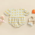 thumbnail image 3 of AMERTEER Bébé Fille Été Romper Manches Courtes Coeur Saint Valentin Romper Tenue Rouge 18-24 Mois, 3 of 8