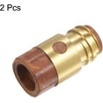 thumbnail image 3 of 2 Pcs Diffuseur de Gaz pour Soudage, Support d'Embout de Diffuseur de Gaz à Contact en Fibre Rouge 350a, Pistolet Vaporisateur à Manchon d'Isolation Robuste, 3 of 4