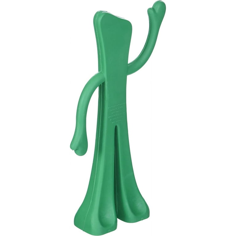 Rubber gumby dog toy top