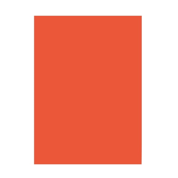Papel de colores Folia 6340 A3, 50 hojas, 130 g/m², color naranja