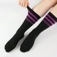 thumbnail image 3 of COOPLUS 30 Pairs Women's Crew Socks Lightweight Athletic Casual Running Socks for Women, 3 of 8