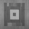 thumbnail image 1 of Ahgly Company Indoor Square Abstract Gray Contemporary Area Rugs, 8' Square, 1 of 1