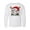 AA-White, variant on Christmas Baseball Santa Hat Lights Long Sleeve Youth T-Shirt