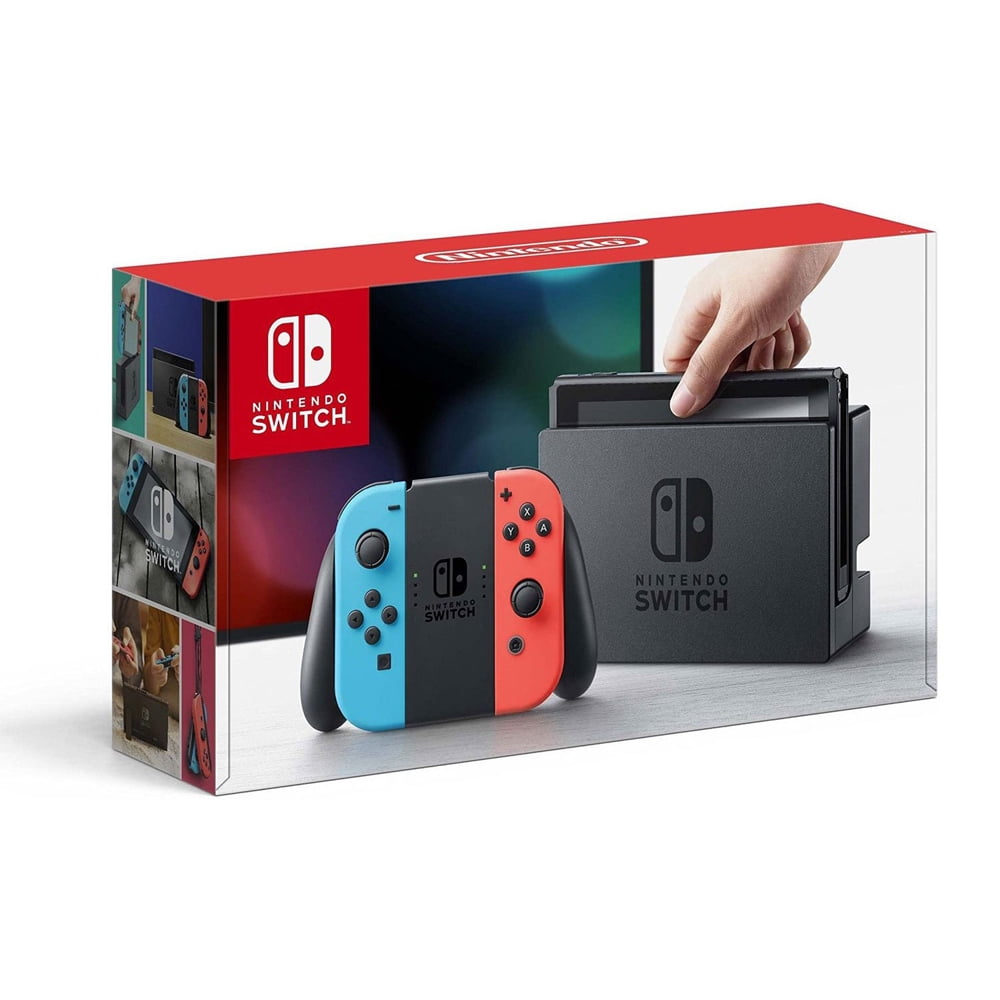任天堂Switch Nintendo Switch Neon Blue/Red Joy-Con HAC-001 Game Console w