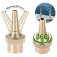 thumbnail image 4 of 8 PCS 1/2 Inch Brass DN15 Fountain Nozzle Water Fountain Spraying Adjustable Direction Jet Fountain Heads, 4 of 7