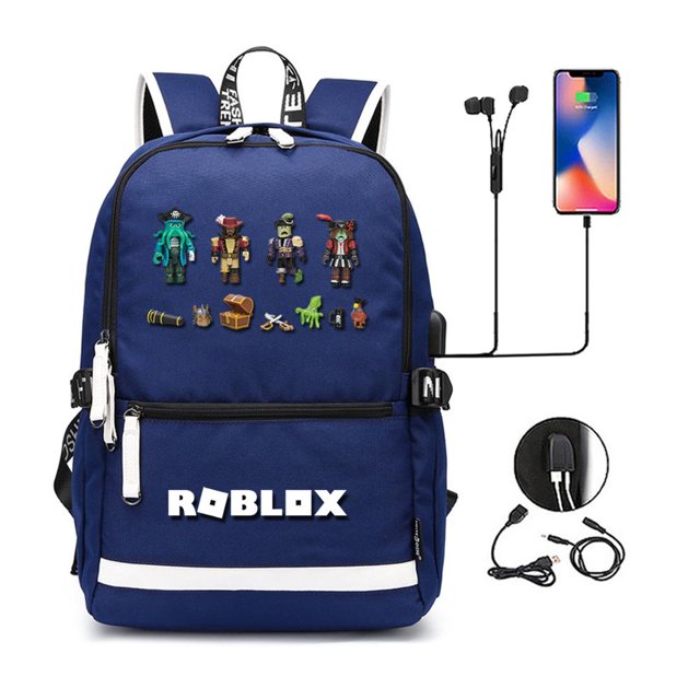 Mochila escolar Oxford de gran capacidad para ordenador portátil para niños, morral con USB para estudiantes y mujeres, Mochila escolar estampada