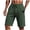 Army Green, variant on Lmueinov Men's Waffle Knit Casual Shorts Elastic Waist Adjustable Drawstring Loose Fit Athletic Walking Shorts with Pockets Summer Loungewear, S-3XL