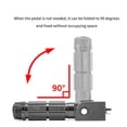 thumbnail image 3 of Motorcycle Foot Pegs, High Strength Aluminum Alloy, Non Slip Design, Suitable For Motorcycles, Bikes, Electric Vehicles, ATV, 3 of 8
