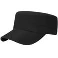 thumbnail image 2 of Helii Adjustable Flat Top Baseball Cap Unisex Classic Lightweight Sun Hat, 2 of 3