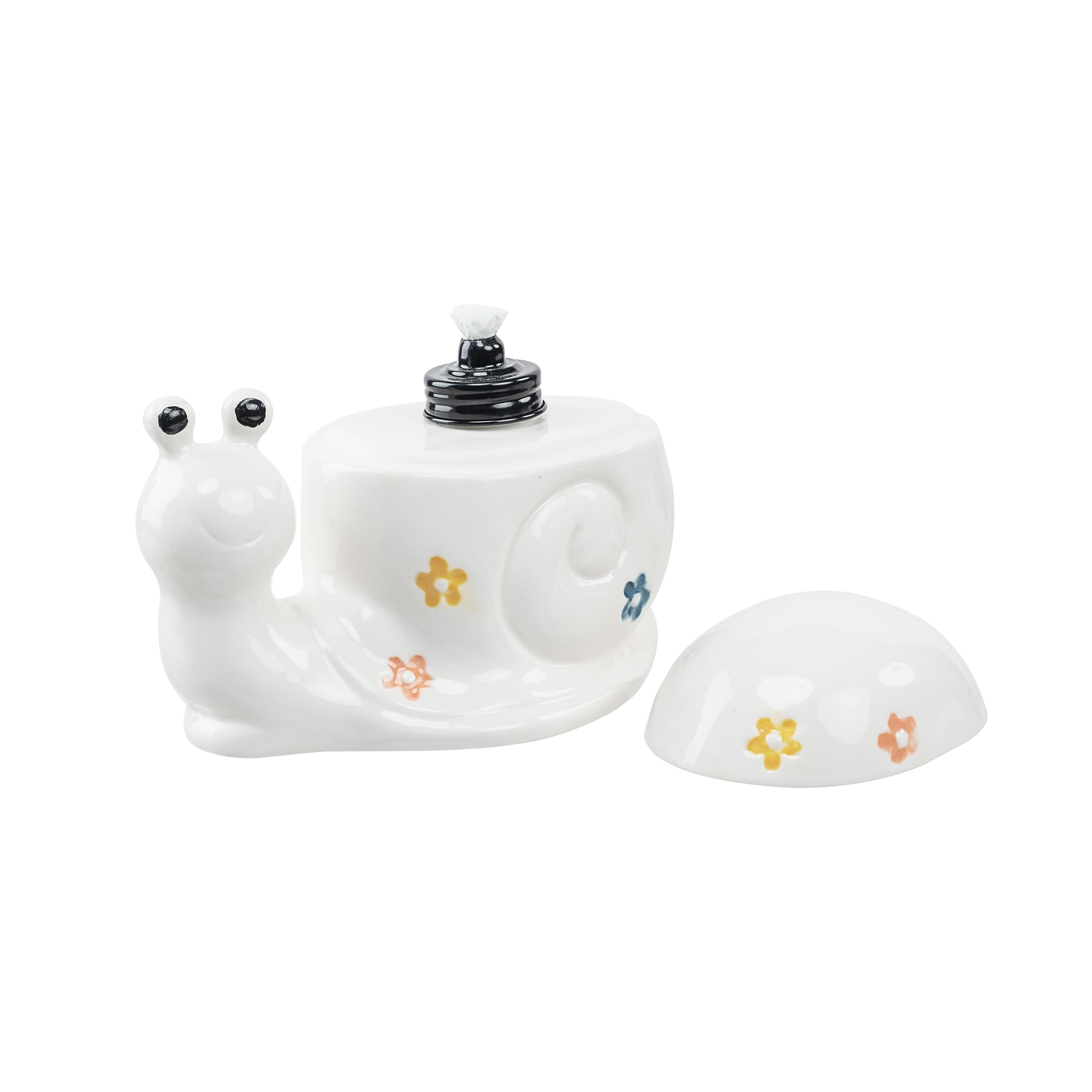 Mainstays Ceramic Snail Flame Torch for Tabletop Outdoor Patio
