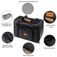 thumbnail image 5 of Cat Carrier MORPILOT® Extra Large Cat Bag with Water Bowl, Dual-Sided Cushion,Secure Buckle ,Travel Puppy Carrier Cat Carrier for Small Medium Large Dogs Cats up to 25LB- Gray, 5 of 14