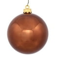 thumbnail image 2 of Vickerman 6" Gold Shiny Ball Ornament, 4 per Bag, 2 of 7