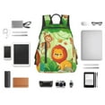 thumbnail image 6 of Balery African Animals in the Jungle Lightweight Backpack for Men and Women - Durable and Water-Resistant, Ideal for School, Work, Travel, and Everyday Use, 6 of 9