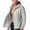 0139-Gris, variante sur Betivan Cardigan à Capuche en Soie Glacée pour Hommes, Fermeture Éclair, Veste à Manches Longues, Protection UV, Tenue Légère pour Extérieur, Voyage, Sports, Été