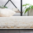 thumbnail image 4 of SAFAVIEH Berber Shag Torvald Abstract Area Rug, Ivory/Light Gold, 10' x 14', 4 of 8