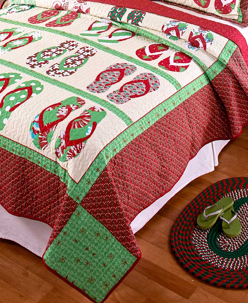 Flip Flop Holiday Quilt