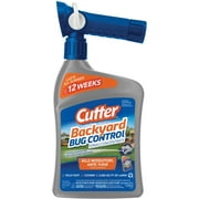 Cutter Backyard Bug Control 32 oz Ready-to-Spray Hose End Insect Repellent Concentrate HG-61067