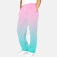 thumbnail image 3 of Girls Everyday Wearable Casual Tapered Pants for Kids with Gradient Color and Versatile Styling for Daily Use, 3 of 5